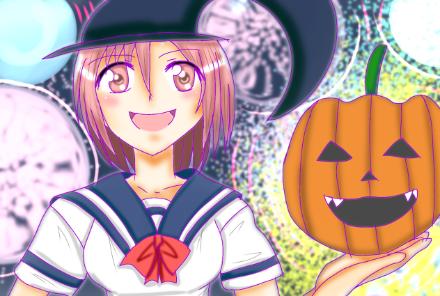 ハロウィンみたいに❗
