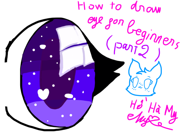 Hơ to draw eye for beginners ( part 2 )