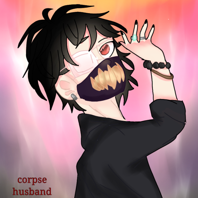 corpse husband fan art speedpaint