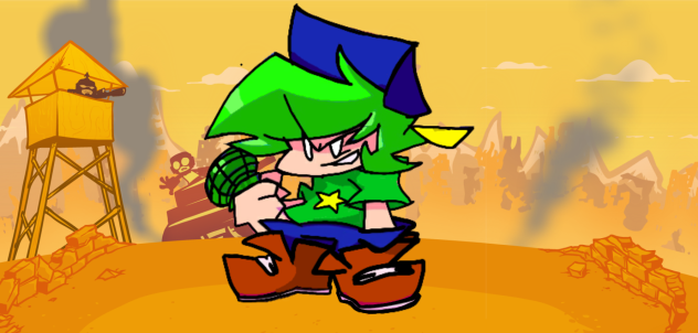 my oc in fnf 💚