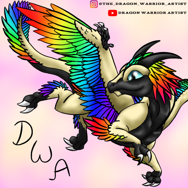 Pride Dragon Icon