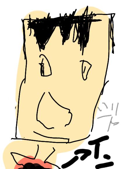 ジャイアン（弟の絵）