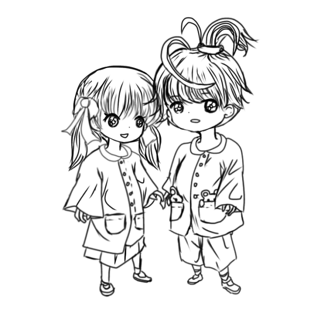 無題287  線画