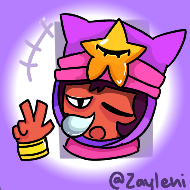Sandy from brawl stars - ibisPaint