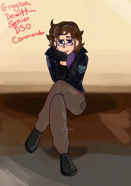 Grayson DeWitt— Senior DSO Commander - ibisPaint