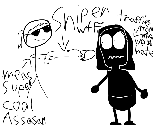 me killing traffies mom - ibisPaint