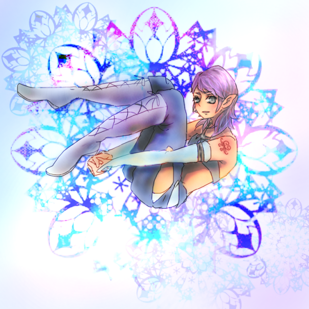 氷の精霊 Ibispaint