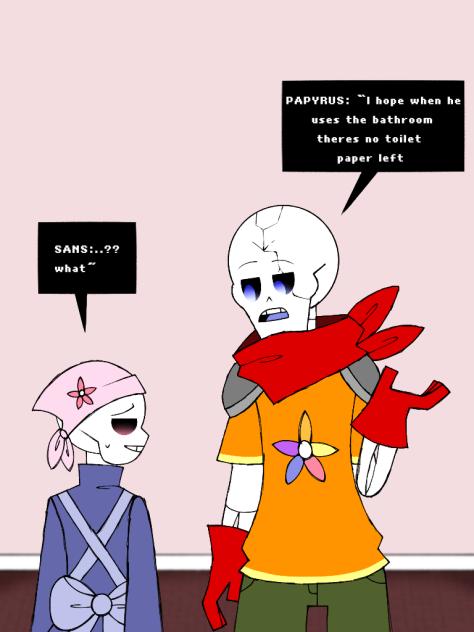 papyrus hates blade lol