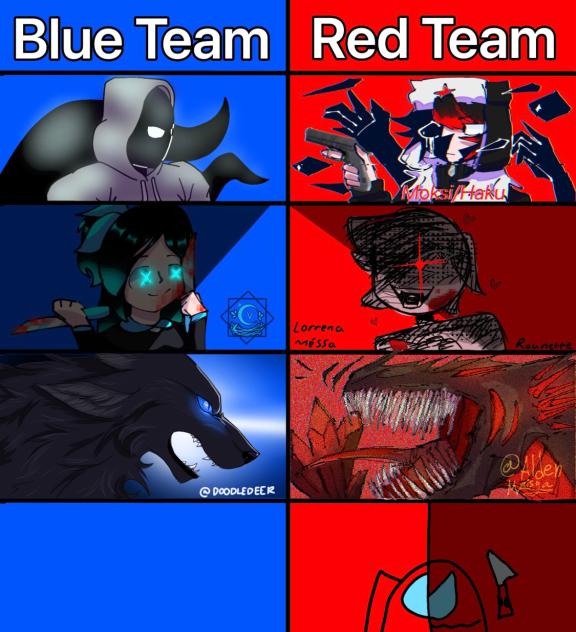 Red VS Blue Collab