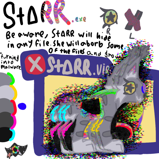 New oc! (Starr) (Ref Sheet)