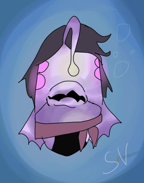 Luna as a fish
