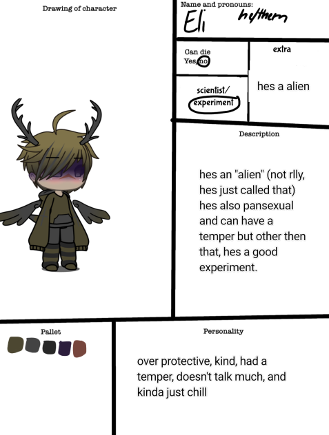 Another character for the comic
