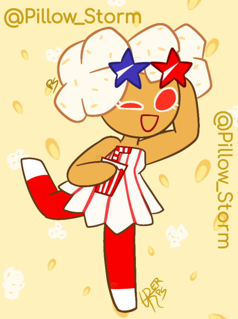 Popcorn Cookie 🍿🍪