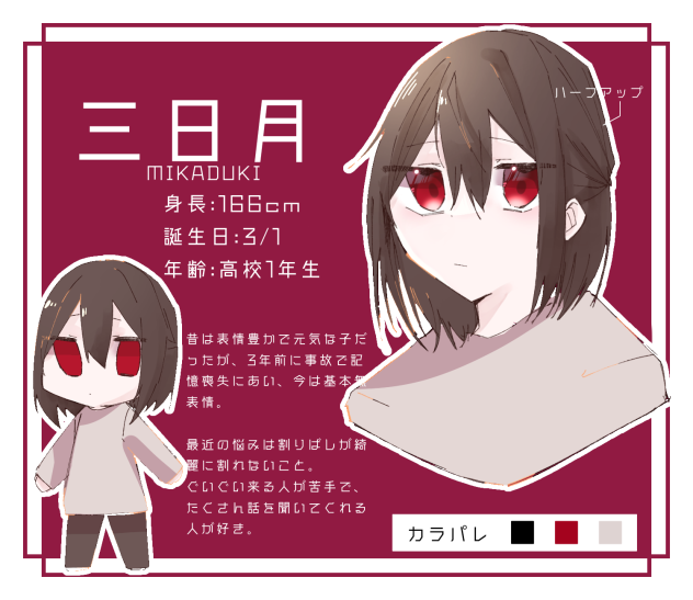 ОC資料①三日月先輩