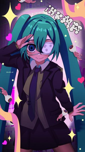 👁️‍🗨️Monitoring feat Hatsune Miku🗯️