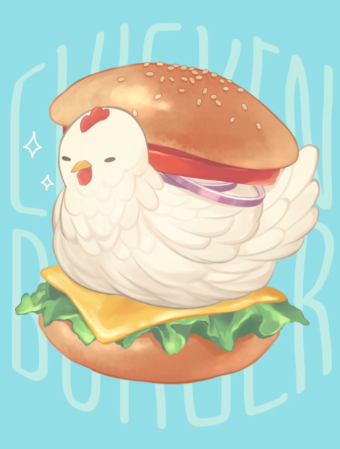 チキンバーガー🍔