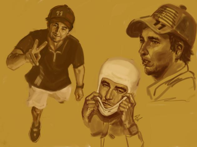 Checo Perez - Sketch