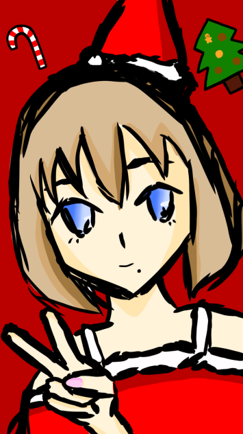 クリスマスの女の子