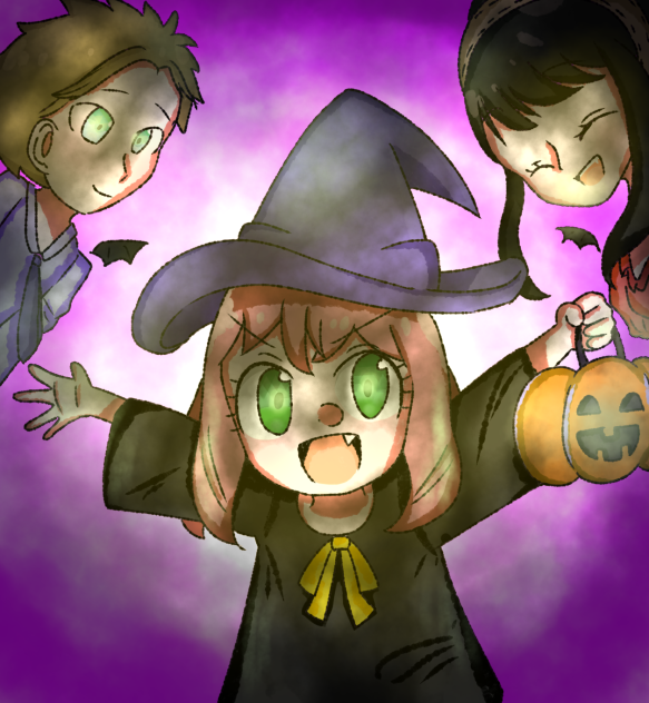 アーニャ、フォージャー家でハロウィン‼︎