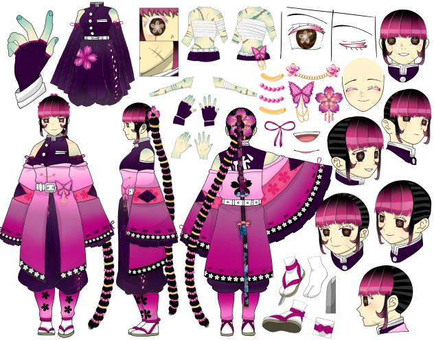 Ryuki ref sheet