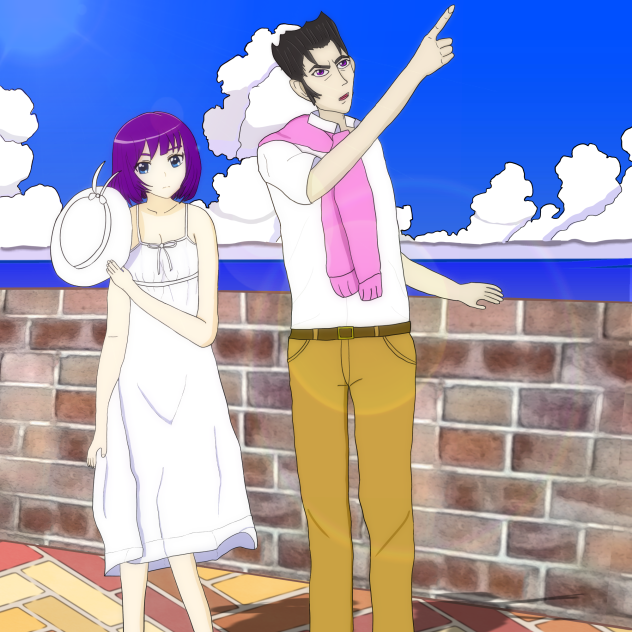 恋物語 戦場ヶ原ひたぎ 貝木泥舟 Ibispaint