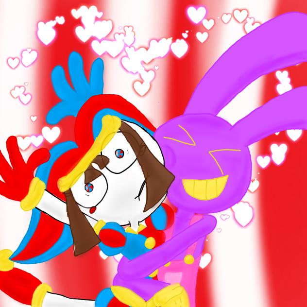 jax x pomni(too much love😅)