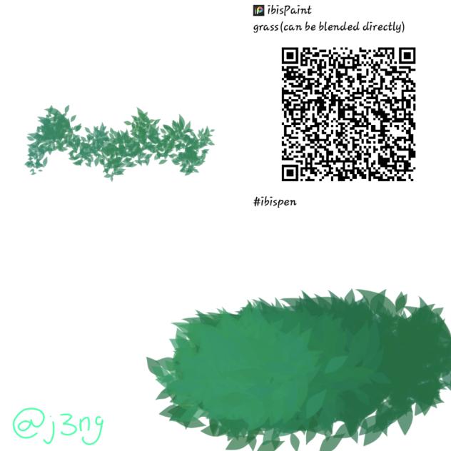 grass(can be blended directly