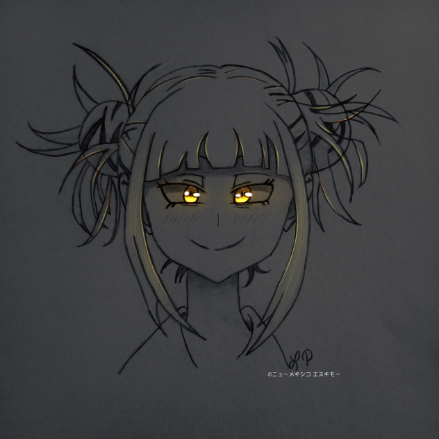 Himiko Toga Glow Art