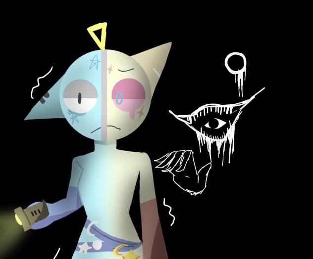 look Behind you Lu.  (Sprunki)