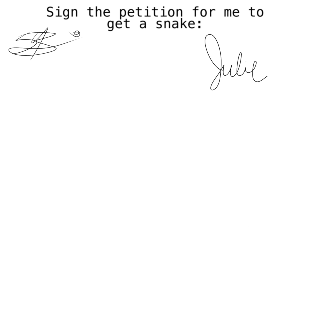sign it and repost 😋