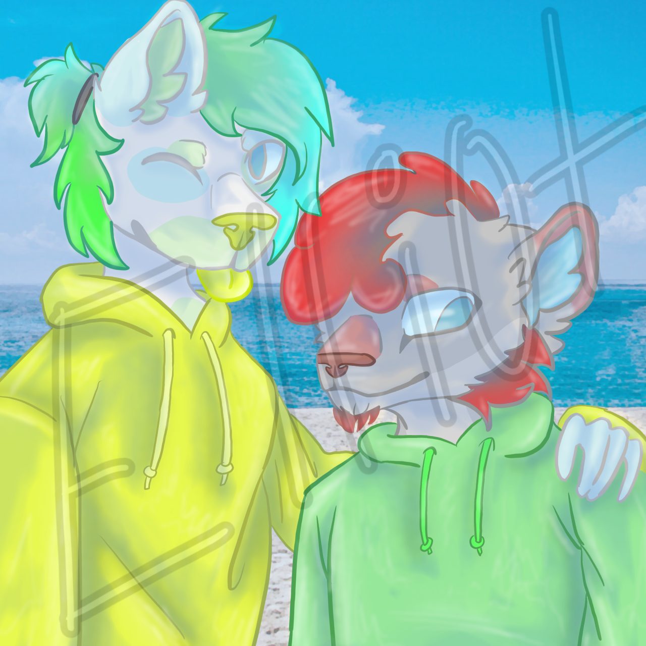 The Brothers - ibisPaint