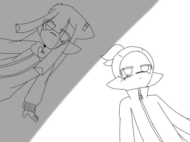 キラセカFAの線画!!!