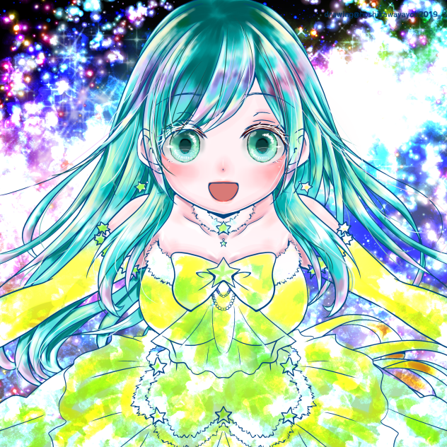 星川ヤヨイさん、いろぬり