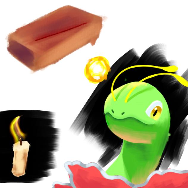 i was testing some brushes