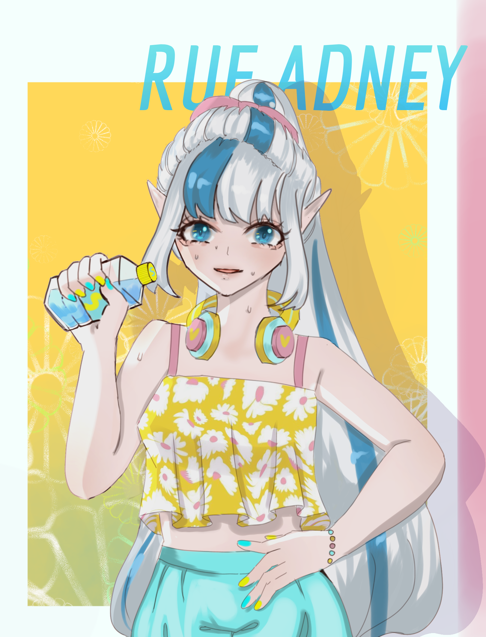 Rue After Exercise - ibisPaint