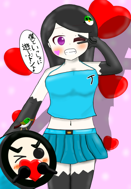 ともどん擬人化
