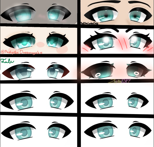 Gacha eyes Edit Collab 4