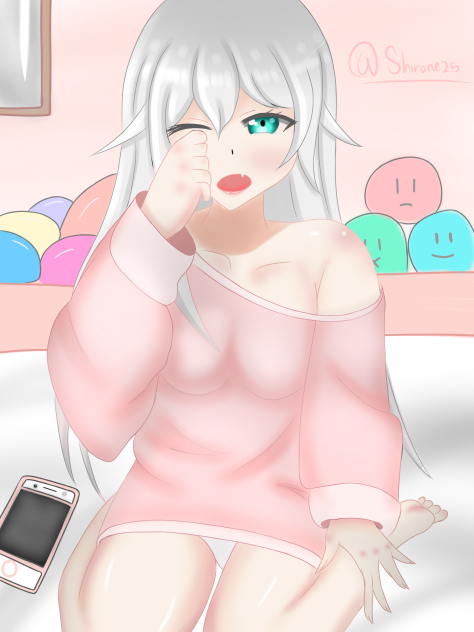 眠いです