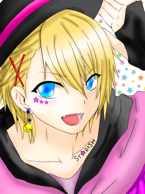 来栖翔くん 線画お借りしました Ibispaint