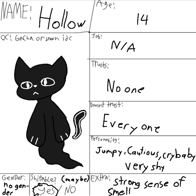 made a new oc for flicker comic