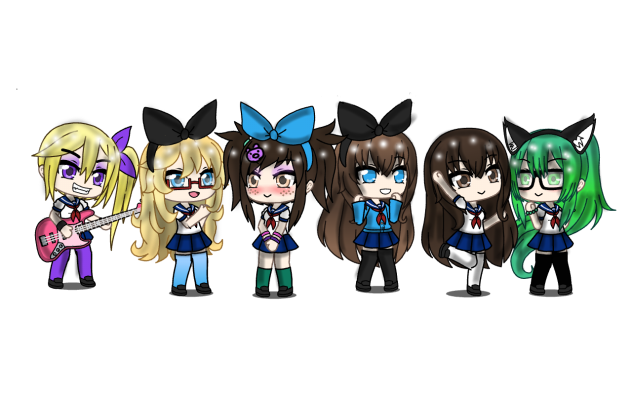 asiendo youtubers de yandere simulator