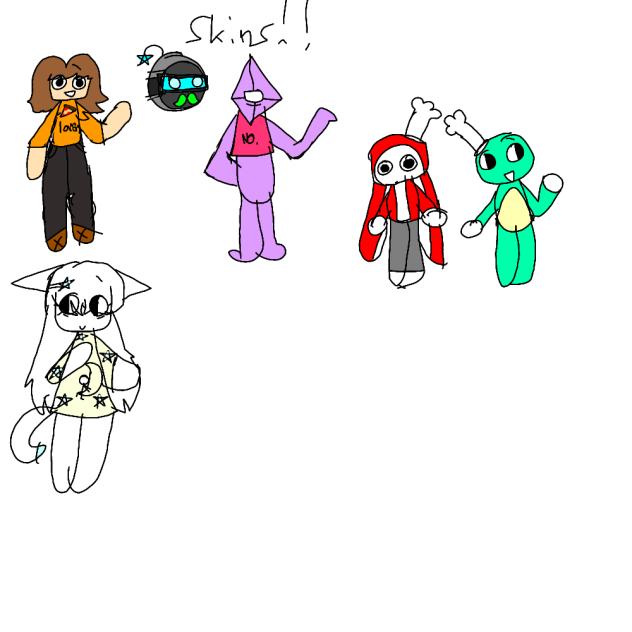 Dandy World Skins for them!1! 1! 1! 1