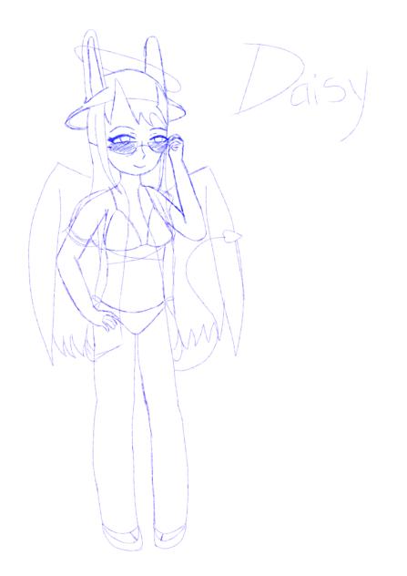 Daisy is ready for the beach❕