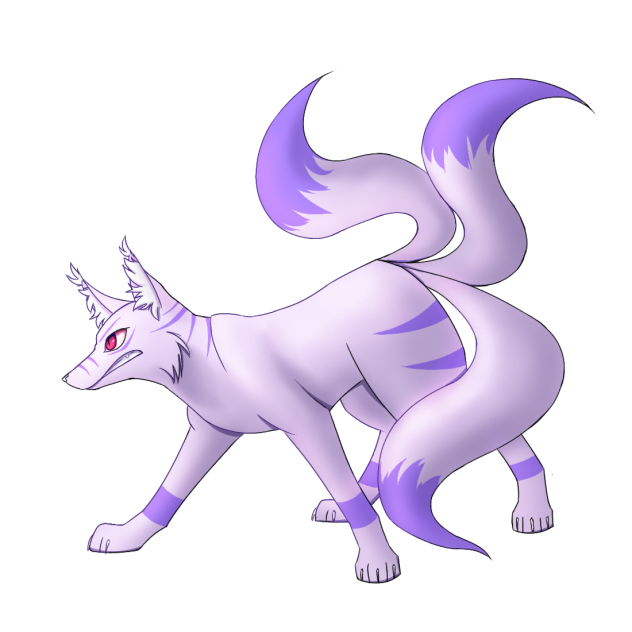 [Commission] Kistune Redraw