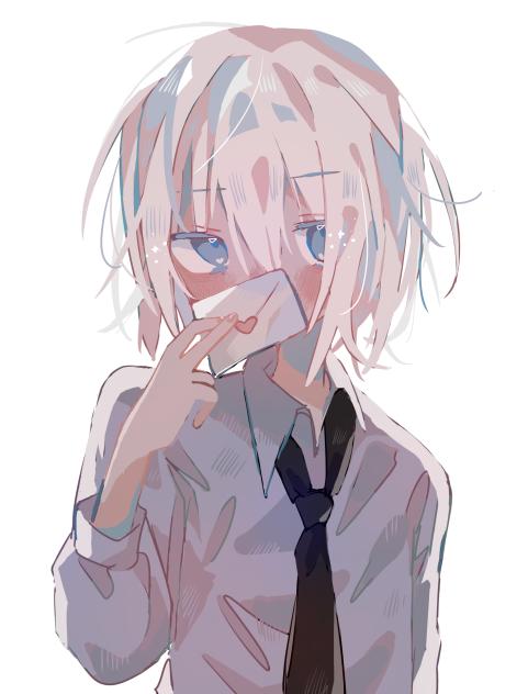 照れ隠し