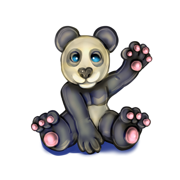 パンダのマスコット