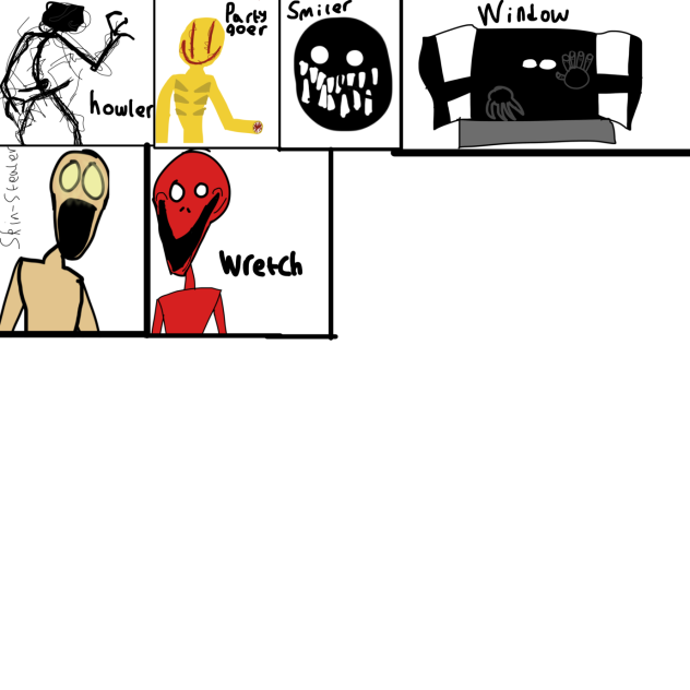 Backrooms entities pt1