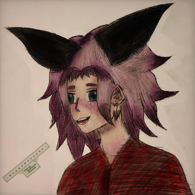 Coloring one of my drawings