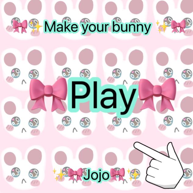 ✨🎀🐰Make your bunny 🐰🎀✨