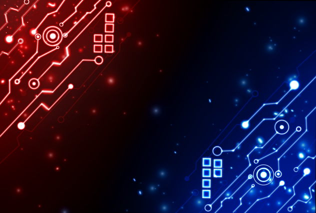 Cyber circuit background 2